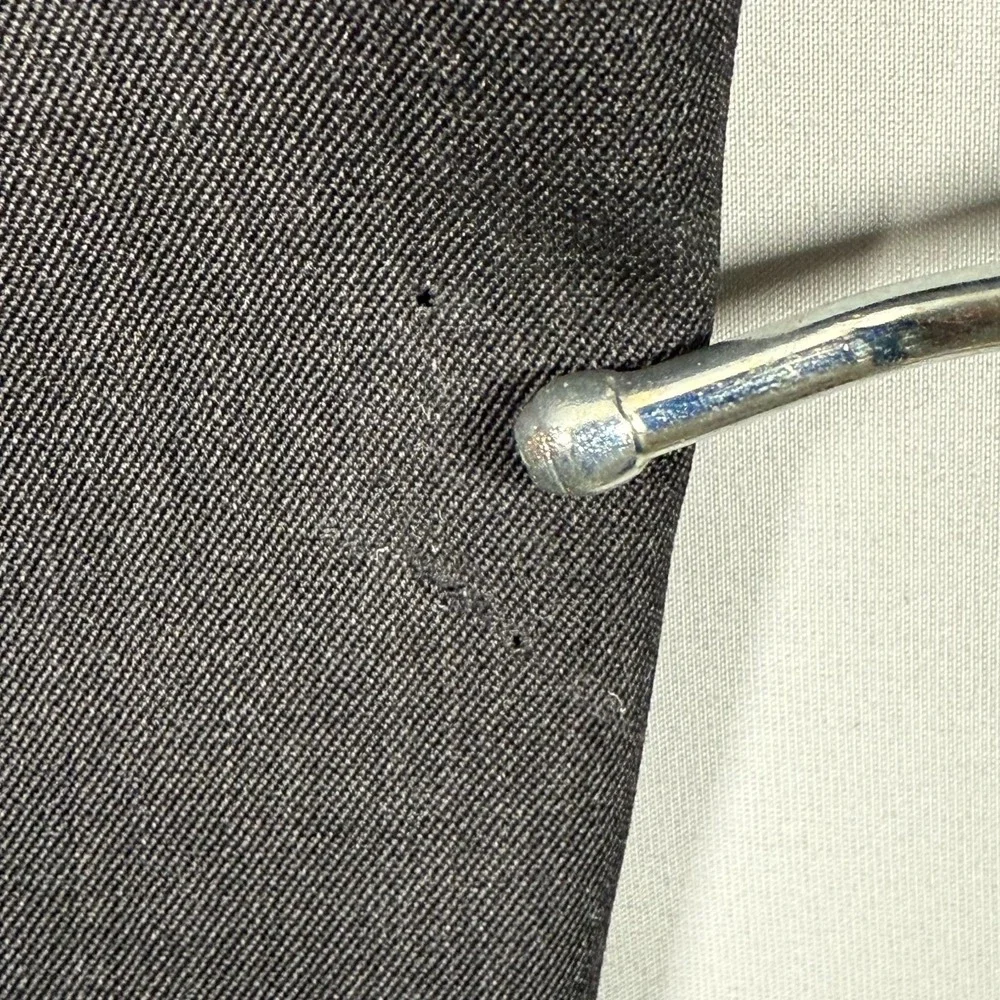 Brooks‎ Brothers 36x27 Gray 100% Wool Madison Flat Front Men's Pants Dressy Soft